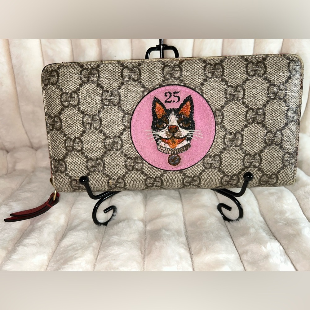 Gucci Rare Bosco Wallet EUC - Picture 5 of 12